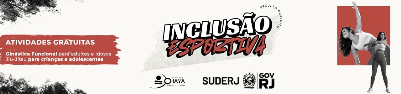 Banner do projeto Inclusão Esportiva