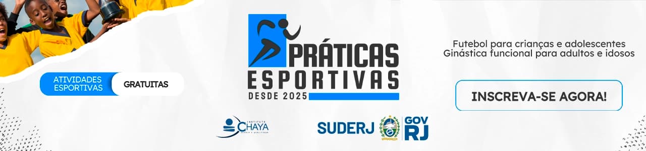 Banner do projeto Práticas Esportivas